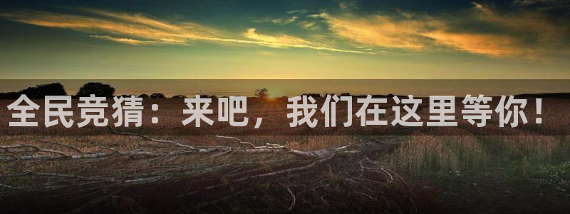 新球：全民竞猜：来吧，我们在这里等你！